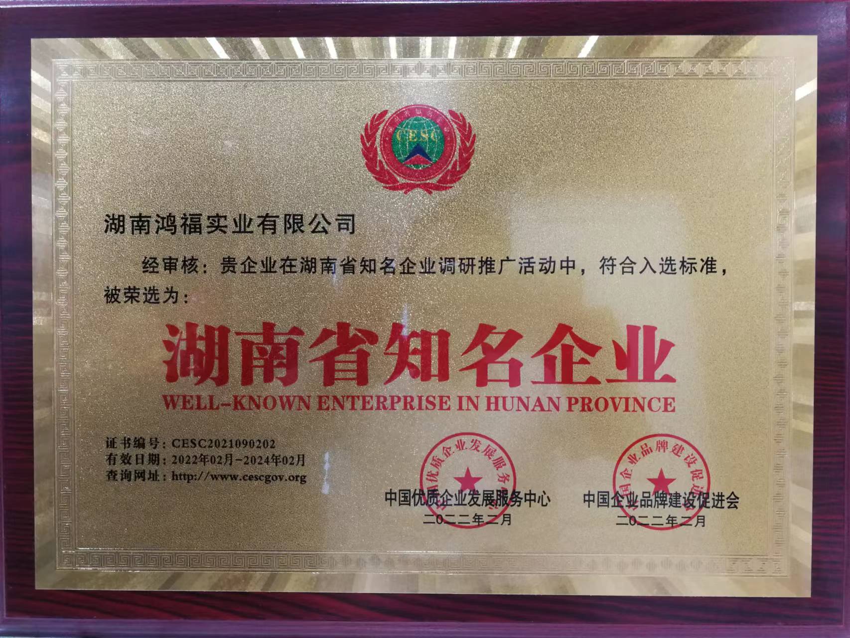 湖南省知名企業